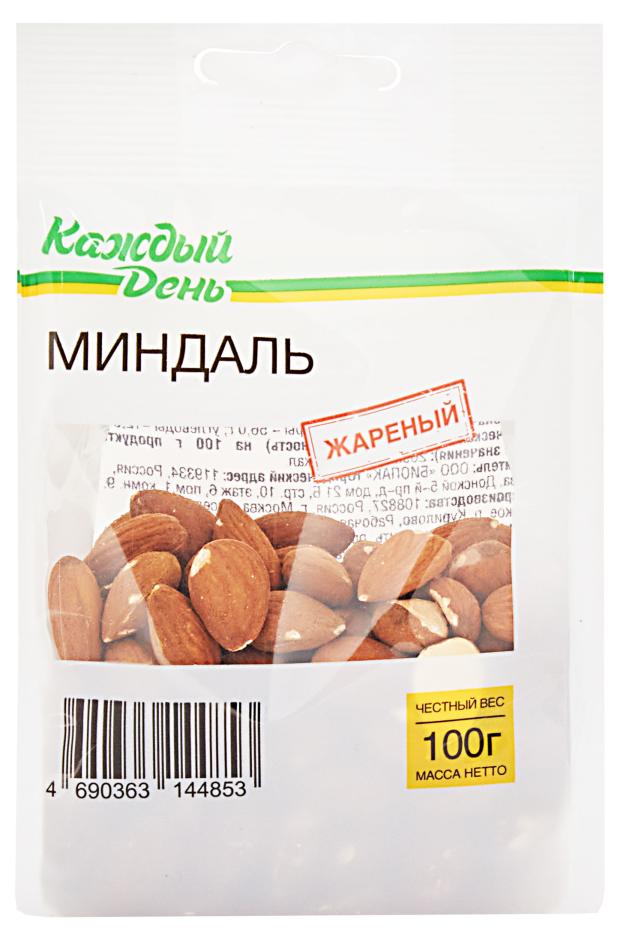 Миндаль «Каждый День» жареный, 100 г