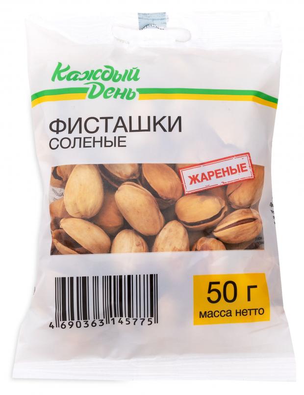 

Фисташки «Каждый День» соленые жареные, 50 г