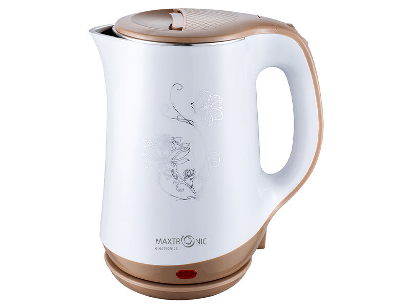 Чайник электрический MAXTRONIC MAX-1015 2.3 л белый чайник электрический maxtronic max 503 1 5 л белый серебристый