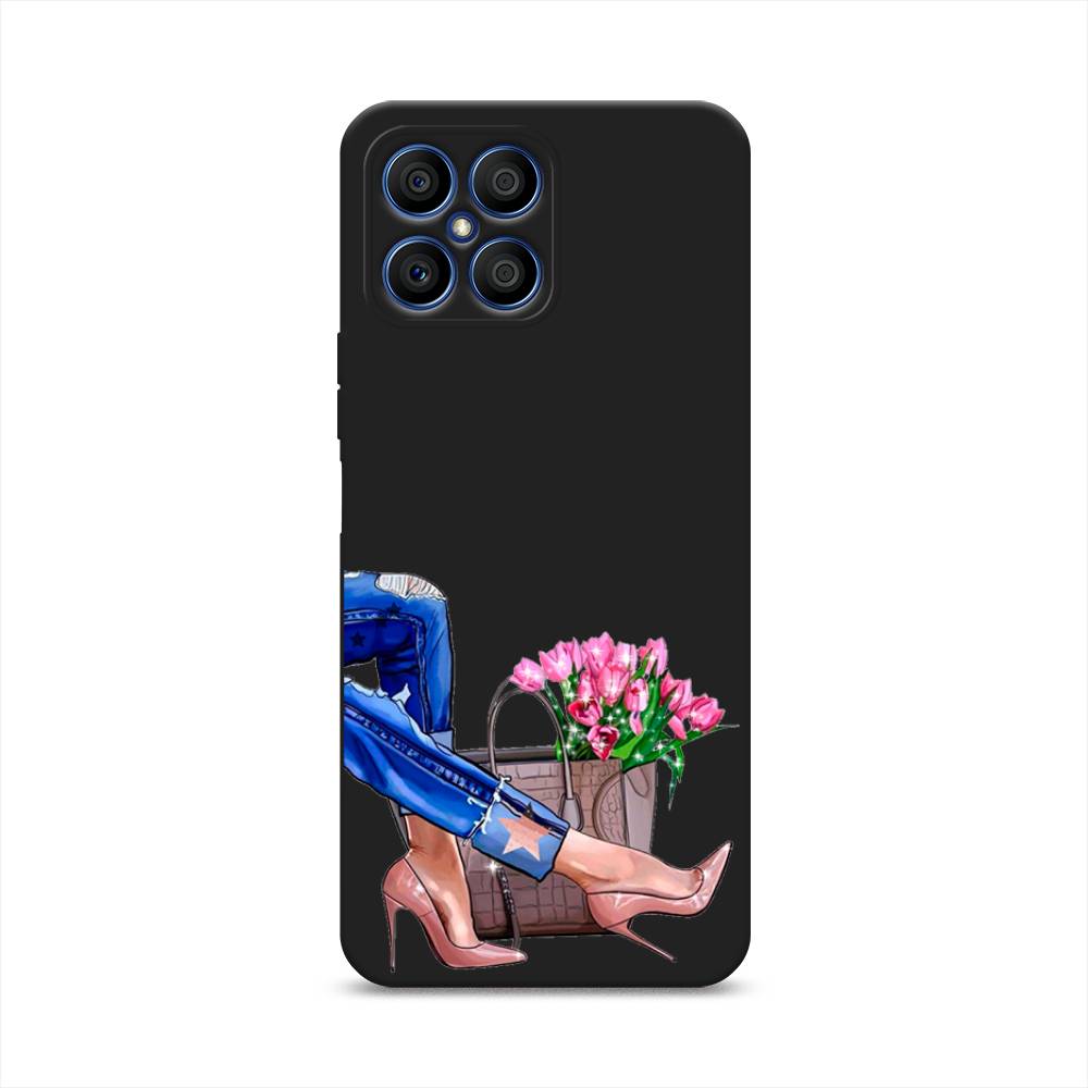 

Чехол Awog на Honor X8 "Каблучки", Синий, 6107652-1