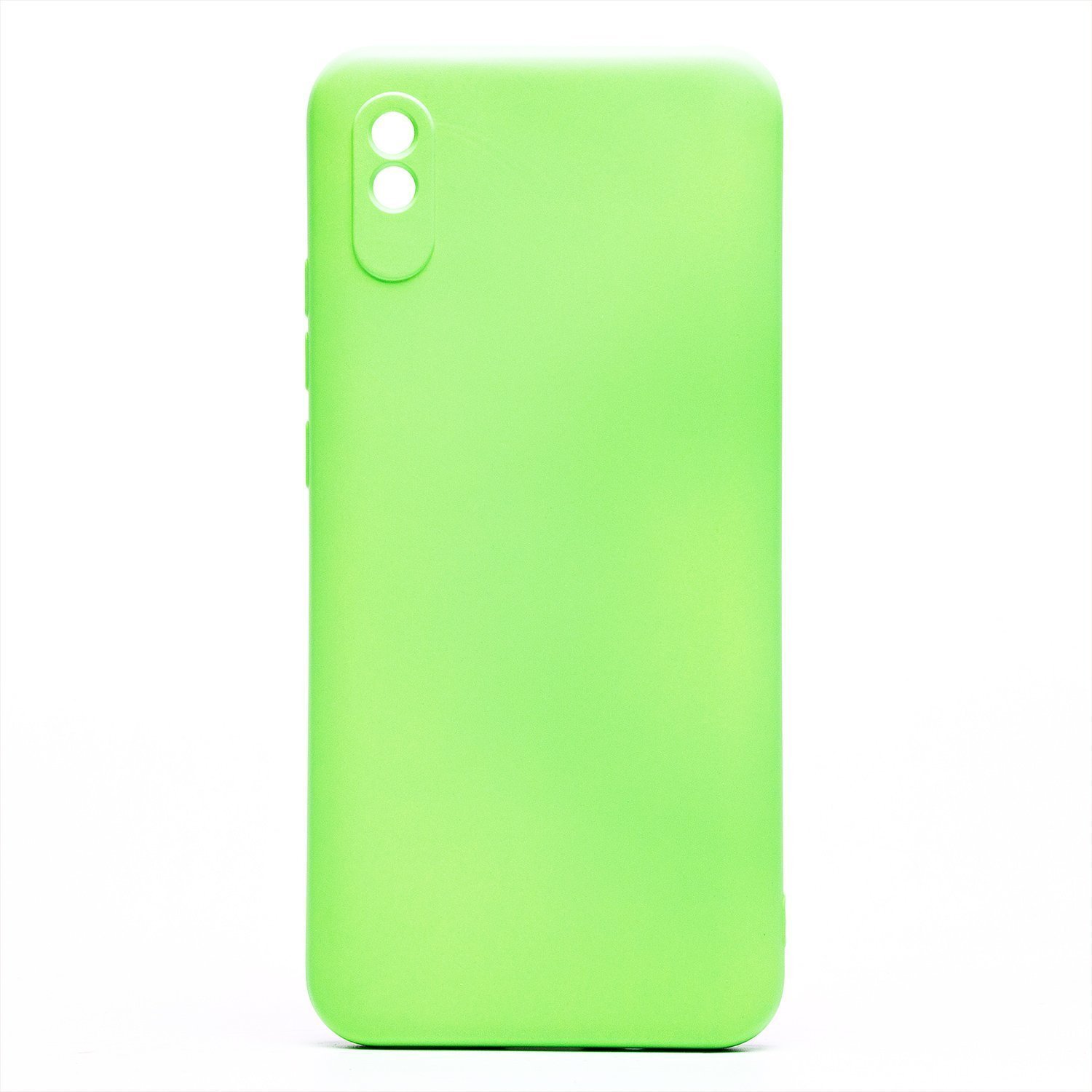 

Чехол для Xiaomi Redmi 9A силиконовый Soft Touch 4 <зеленый>, Xiaomi M2006C3LC