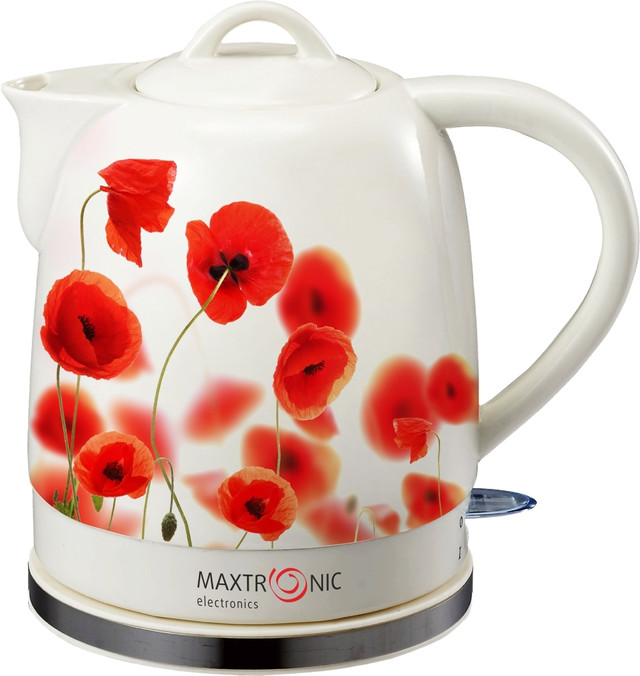

Чайник электрический MAXTRONIC MAX-YD-182 1.6 л White, Red, Белый;красный, MAX-YD-182