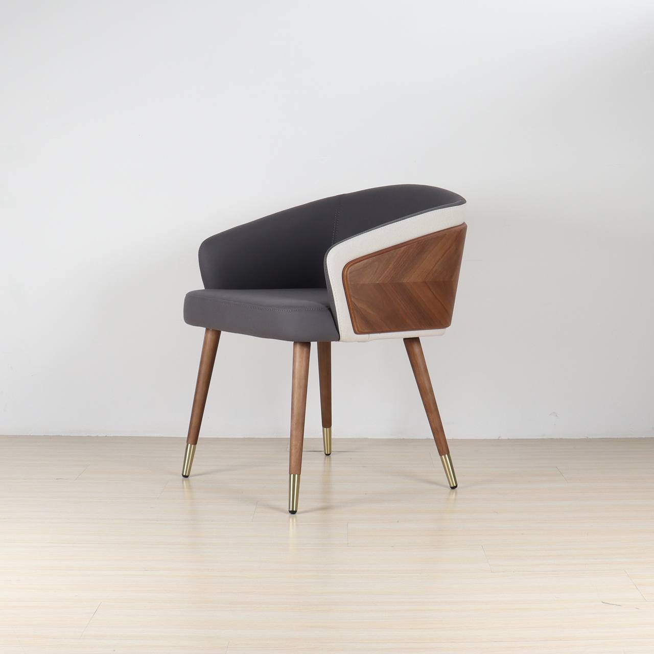 

Cтул Natural Comfort Modern, шпон, серый, Modern