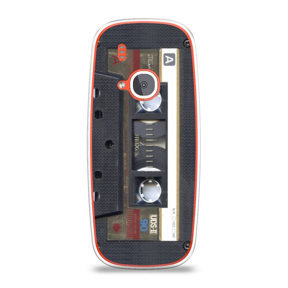 

Чехол Awog на Nokia 3310 (2017) / Нокиа 3310 (2017) "Пленочная кассета", Серый;белый, 120550-9