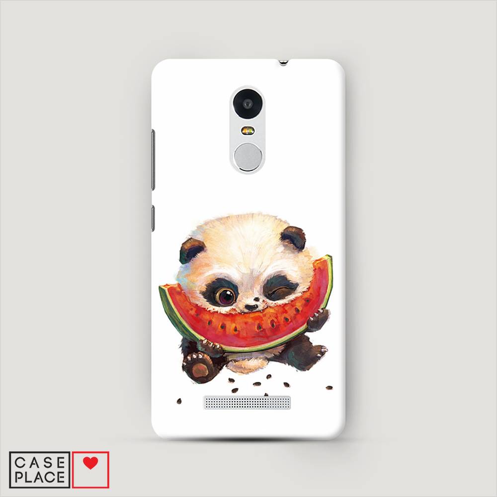 

Пластиковый чехол "Малыш панды с арбузом" на Xiaomi Redmi Note 3