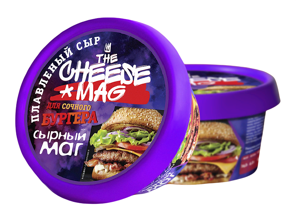 

Плавленный сыр The Cheese Mag Для бургера 45% 180 г