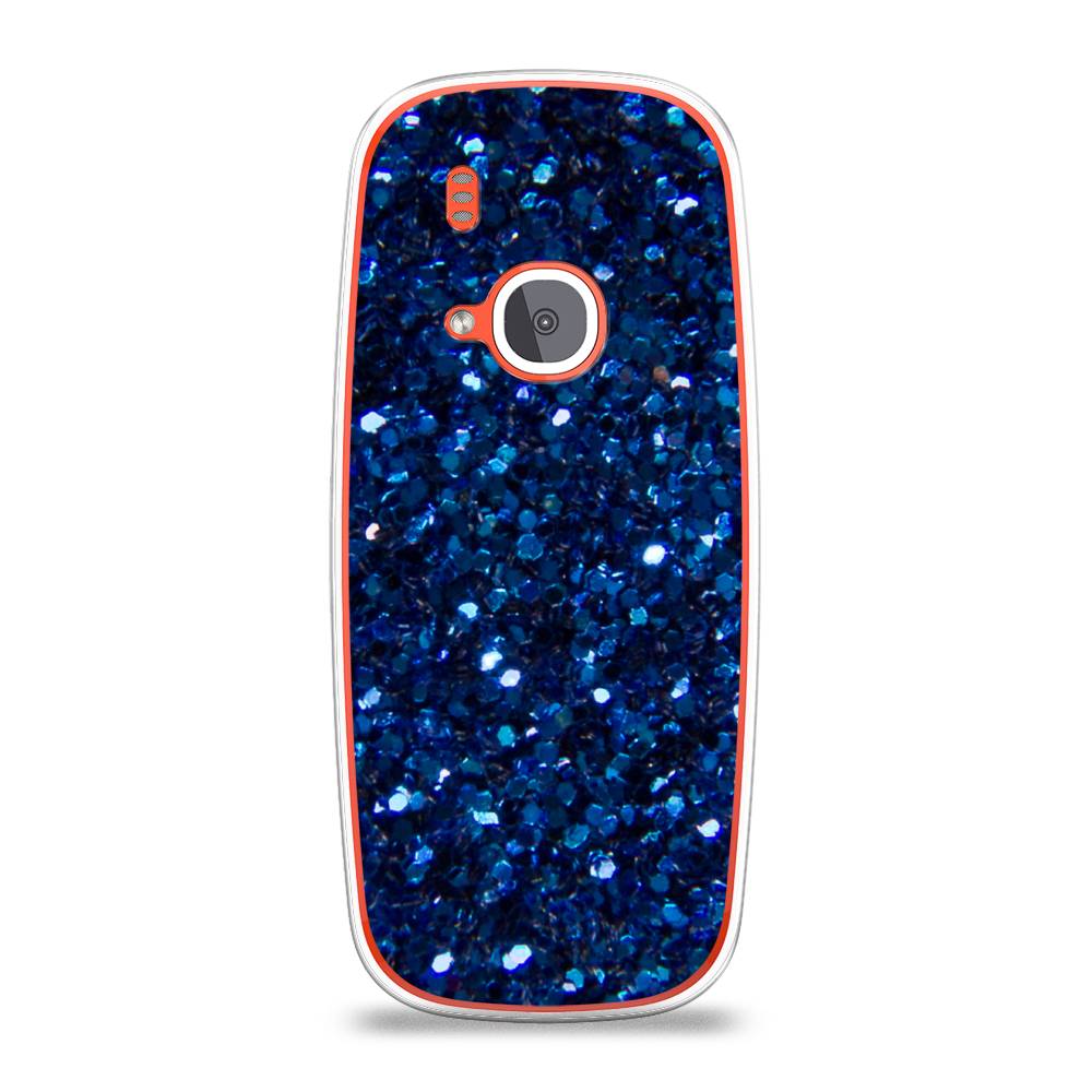 

Чехол Awog "Синие блестки рисунок" для Nokia 3310 (2017)