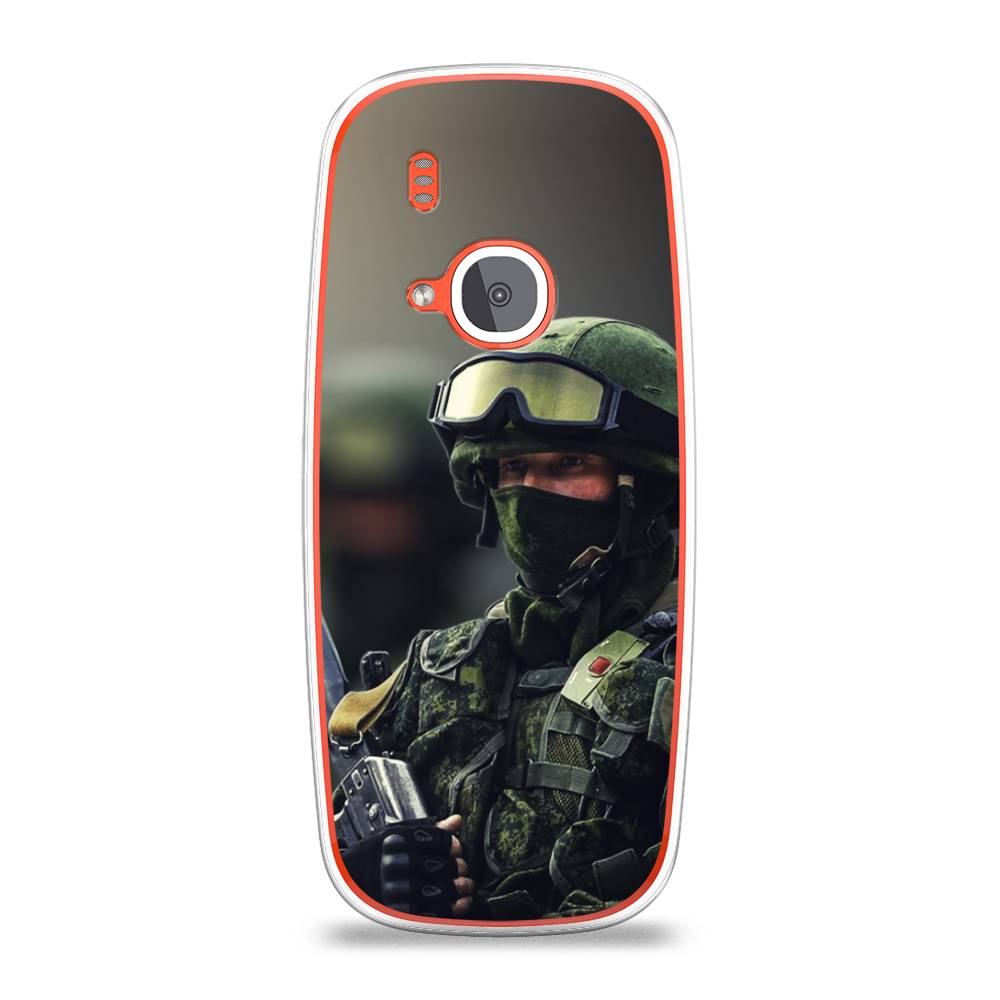 

Чехол Awog на Nokia 3310 (2017) / Нокиа 3310 (2017) "Солдат", Зеленый;серый, 120550-5