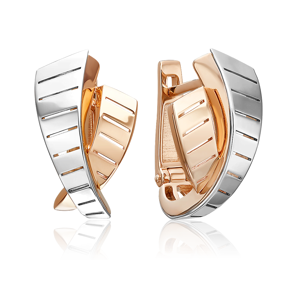 

Серьги из золота PLATINA jewelry 02-5386, 02-5386
