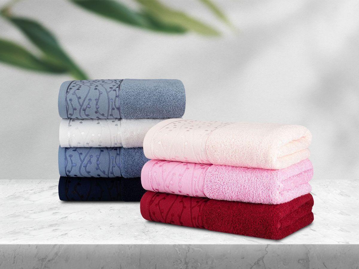 Полотенце махровое Бояртекс пудра 50x90