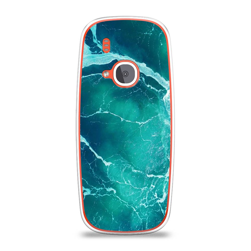 

Чехол Awog на Nokia 3310 (2017) / Нокиа 3310 (2017) "Изумрудный океан", Голубой;синий, 120550-4