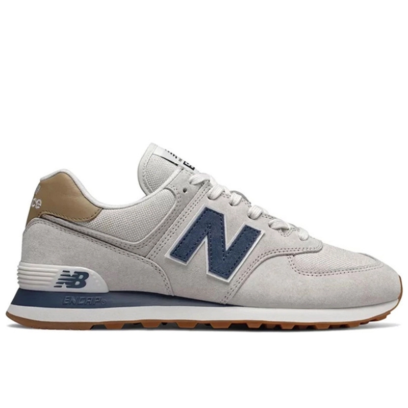 

Кроссовки мужские New Balance NB574 серые 7 US, Серый, NB574