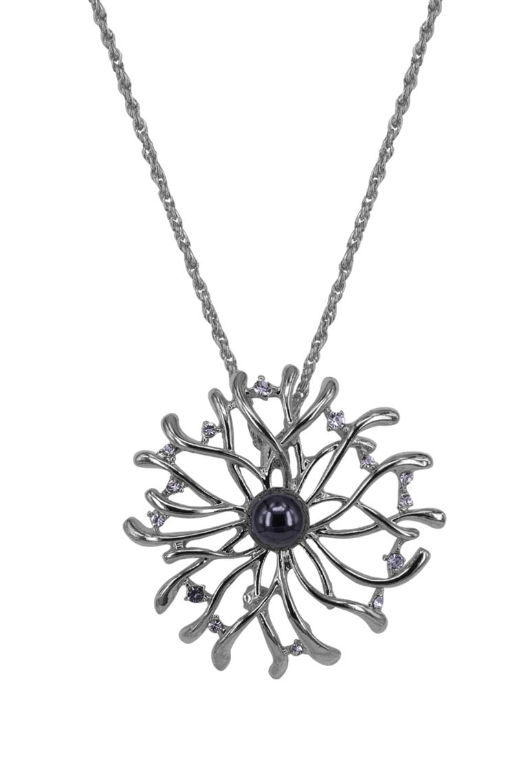 

Колье из бижутерного сплава 75 см OTOKODESIGN 55584, фианит, 55584