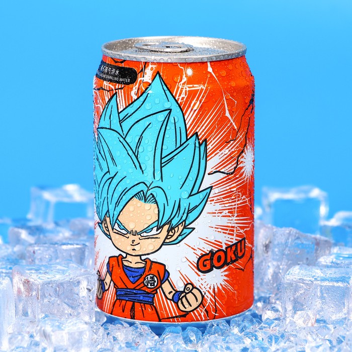 Лимонад Ocean Bomb гоку супергерой со вкусом сочного апельсина 330 мл