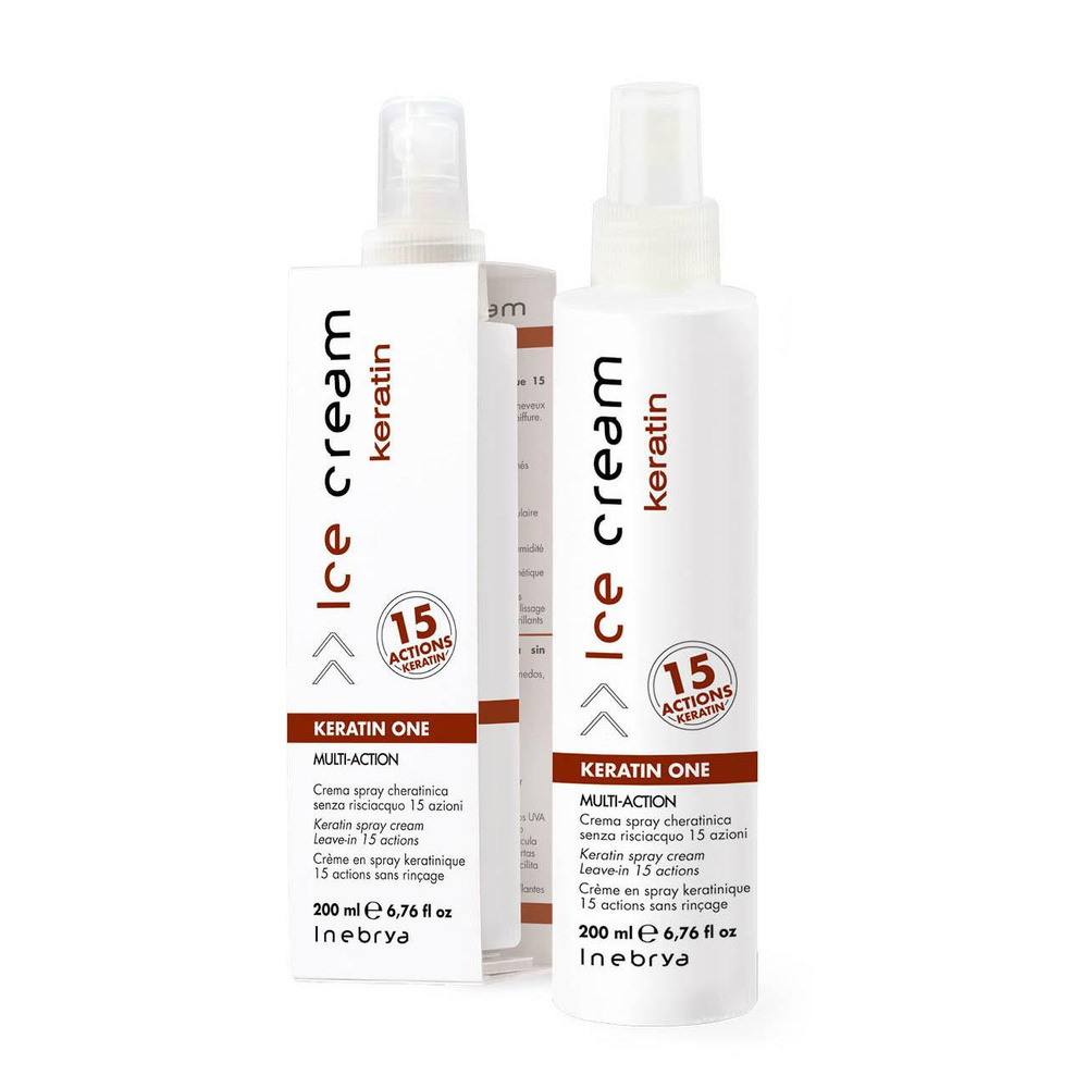 

Крем-спрей Inebrya Keratin One Multiaction кератиновый 15 в 1 200 мл