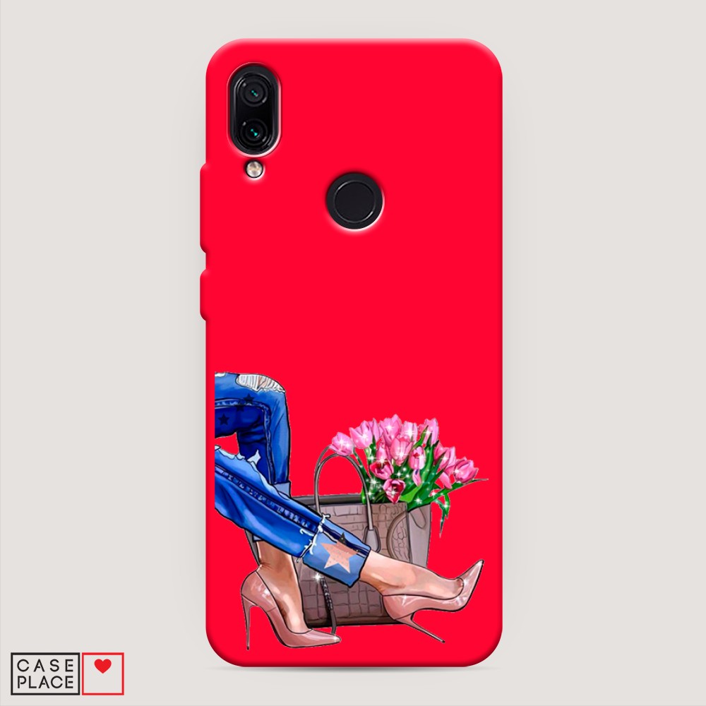 

Чехол Awog на Xiaomi Redmi 7 "Каблучки", Разноцветный, 35053-1