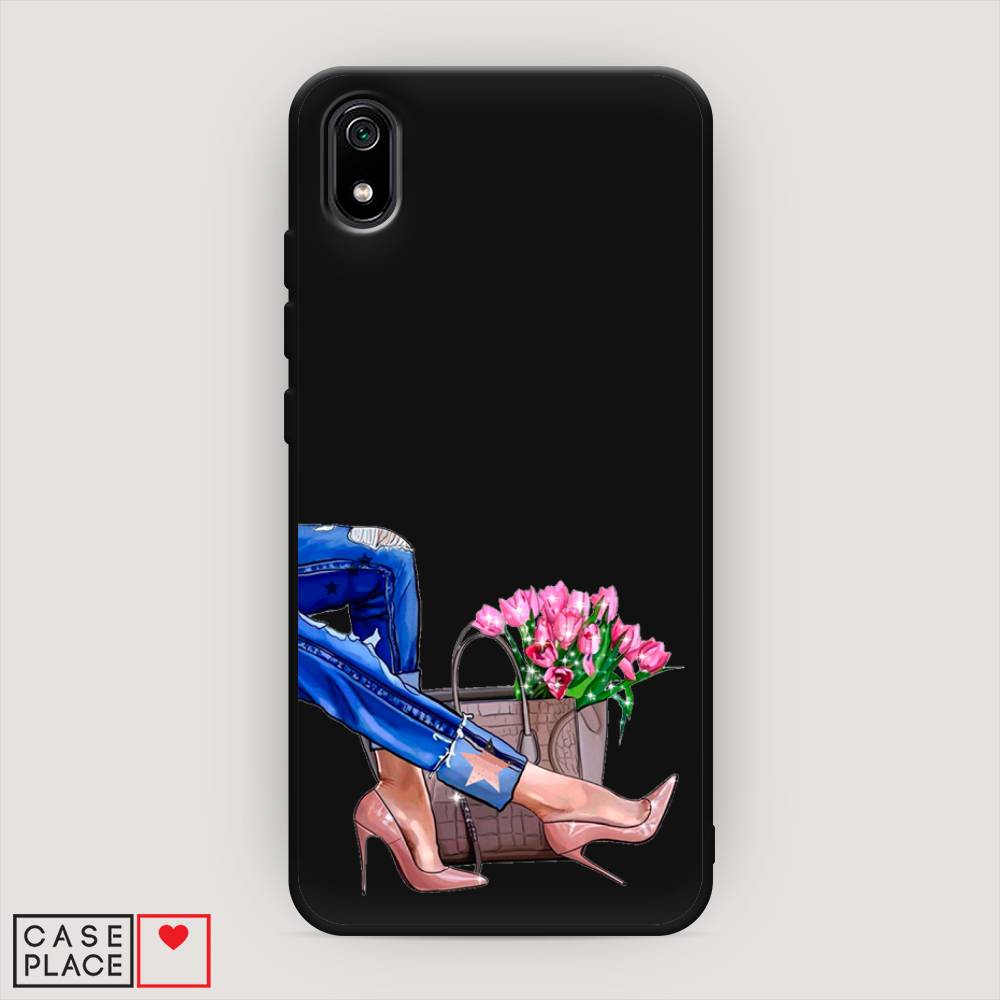 

Чехол Awog на Xiaomi Redmi 7A "Каблучки", Разноцветный, 35452-1
