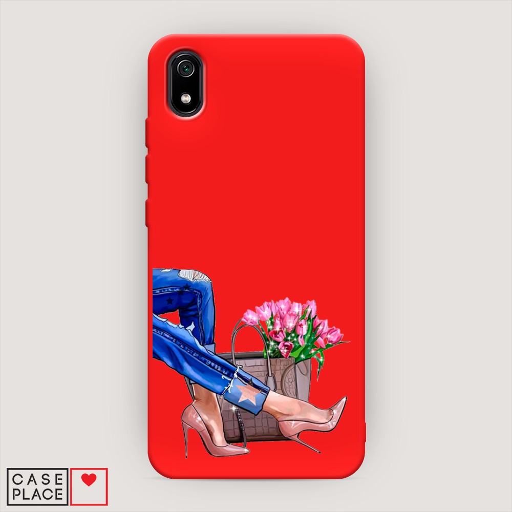 

Чехол Awog на Xiaomi Redmi 7A "Каблучки", Разноцветный, 35453-1
