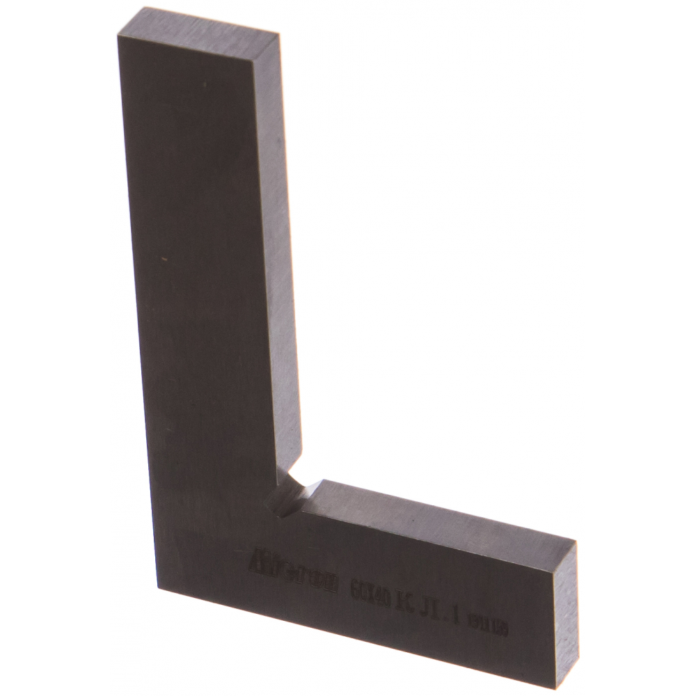 

Поверочный угольник Micron УП- 60х 40, класс 1 МИК 77922