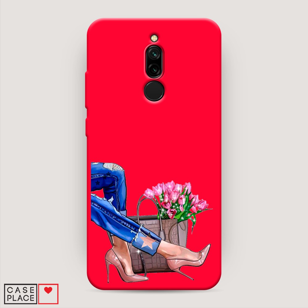 

Чехол Awog на Xiaomi Redmi 8 "Каблучки", Разноцветный, 37153-1