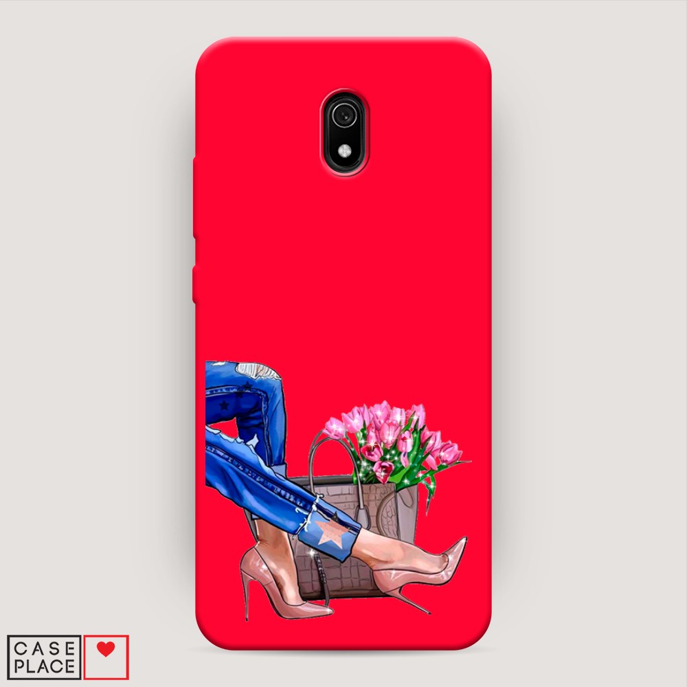 

Чехол Awog на Xiaomi Redmi 8A "Каблучки", Разноцветный, 37253-1
