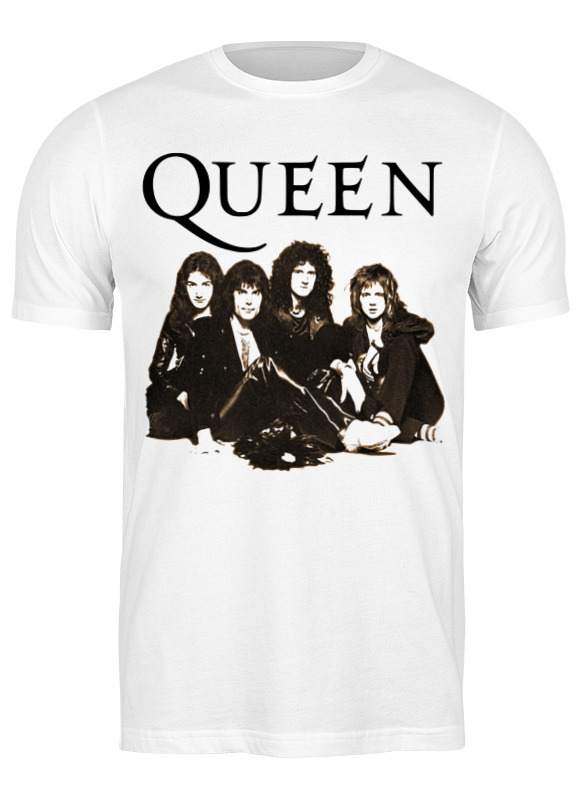 

Футболка мужская Printio Queen group белая 2XL, Белый, Queen group