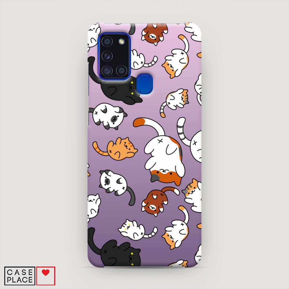 

Пластиковый чехол "Котопад" на Samsung Galaxy A21s, 2100220-5