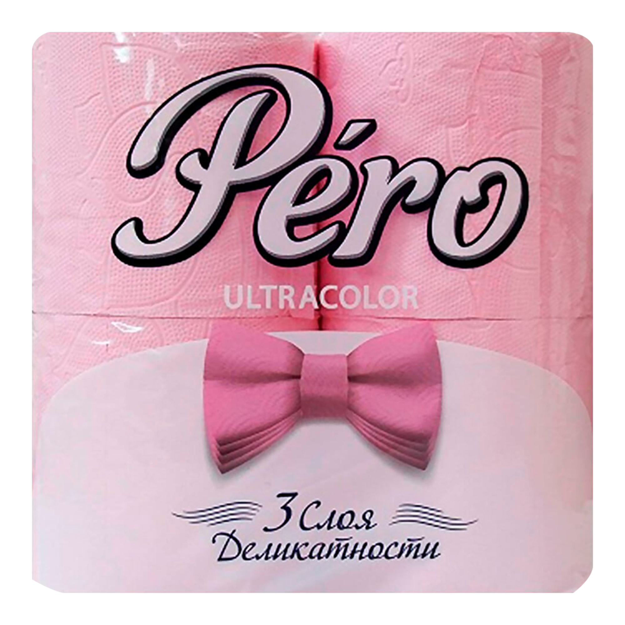 

Туалетная бумага Pero Ultracolor 4 шт