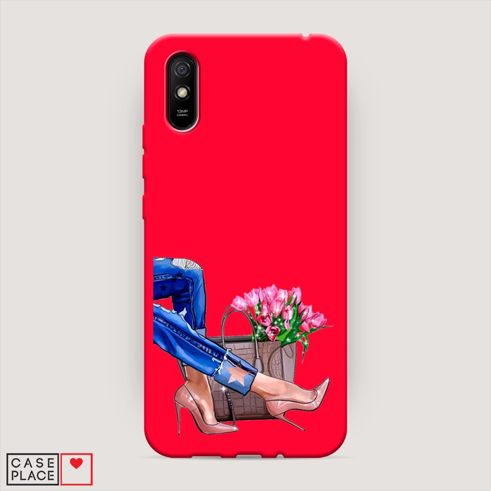 

Чехол Awog на Xiaomi Redmi 9A "Каблучки", Разноцветный, 38953-1
