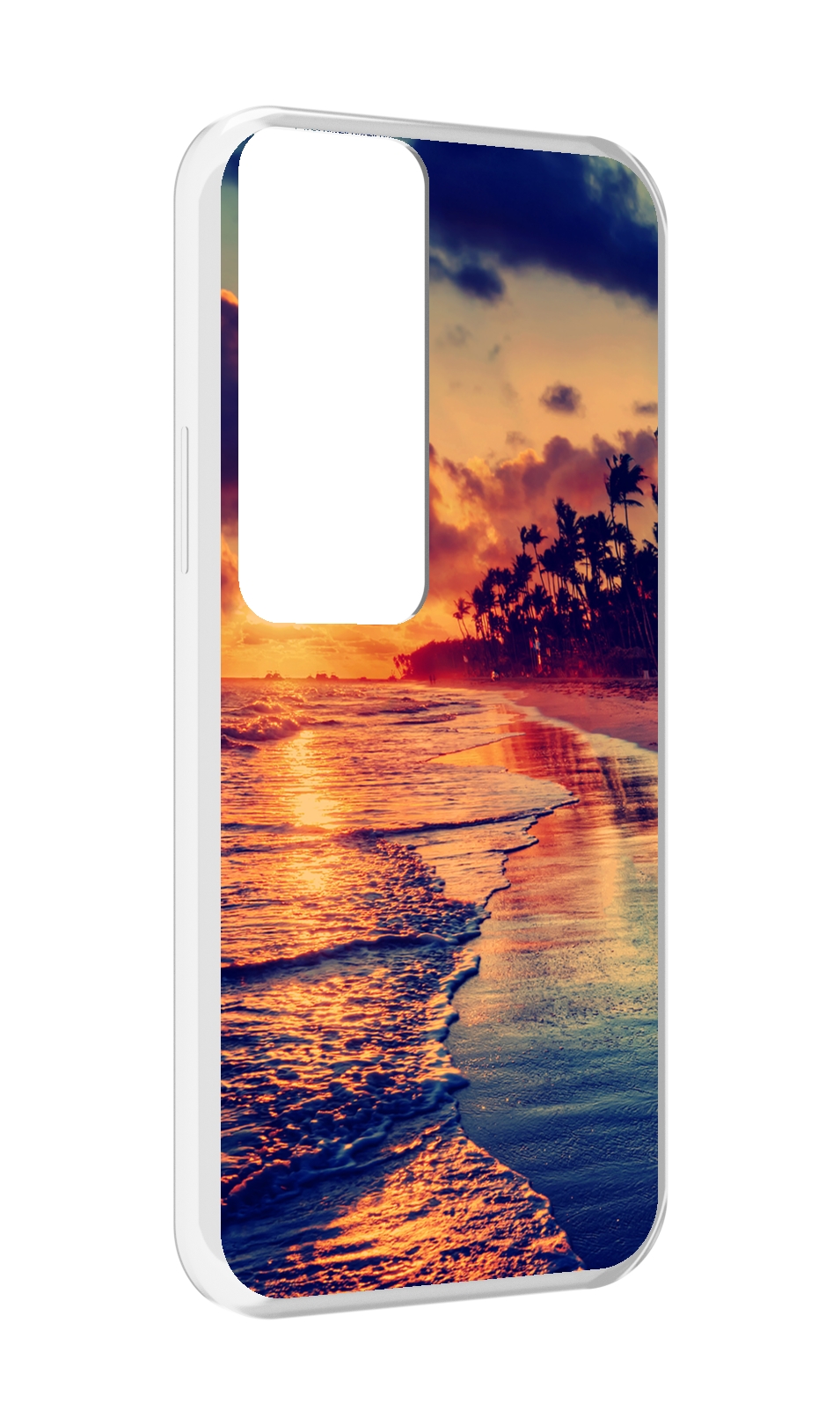 

Чехол MyPads Берег для Tecno Pova Neo 2, Прозрачный, Tocco