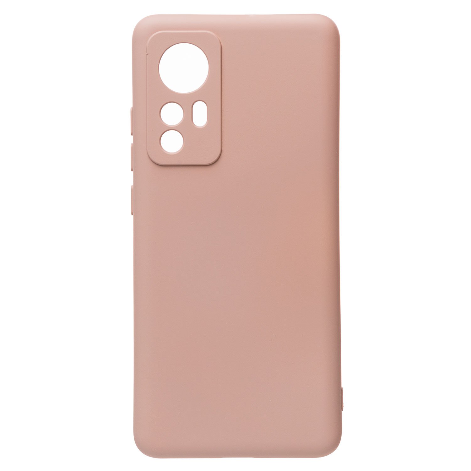 

Чехол для Xiaomi 12, 12S силиконовый Soft Touch 4 <пыльная роза>, Розовый, Xiaomi 12