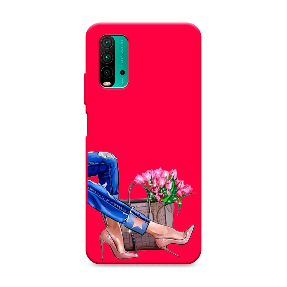 

Чехол Awog на Xiaomi Redmi 9T "Каблучки", Разноцветный, 39853-1