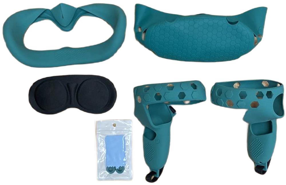 

Набор аксессуаров 6 в 1 для очков виртуальной реальности Oculus Quest 2 Зеленый (Green)