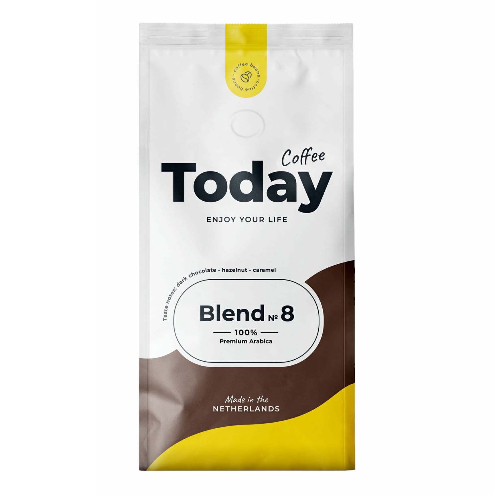 Кофе TODAY Blend 8 в зернаx 200г 705₽