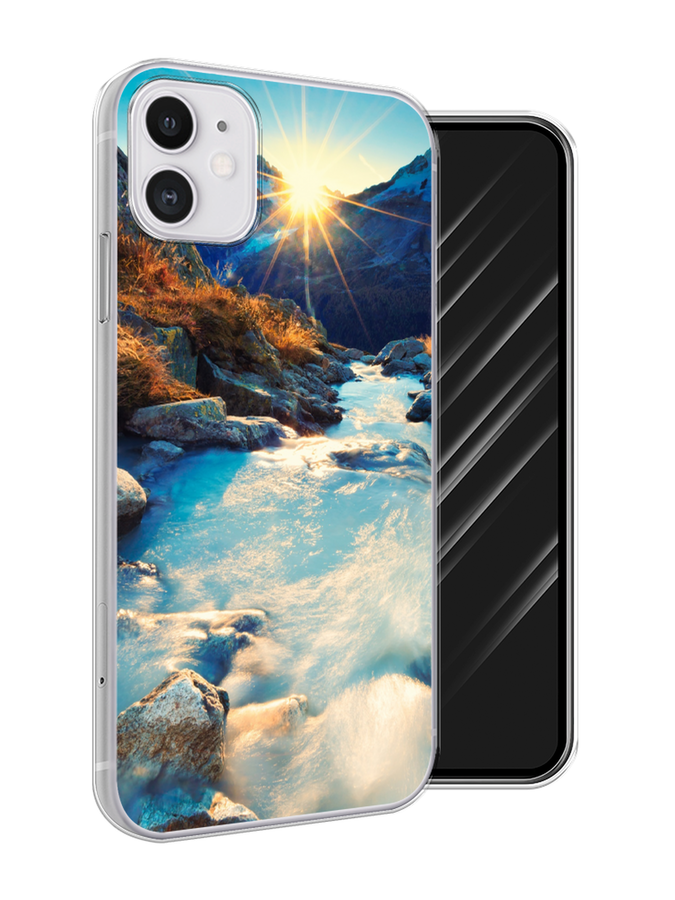 

Чехол Awog на Apple iPhone 11 / Айфон 11 "Восход 7", Разноцветный, 12150-4