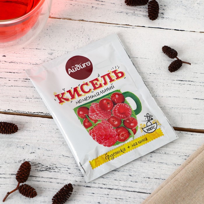 Кисель Айдиго моментальный брусника малина 30 г