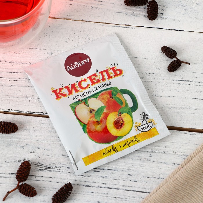 Кисель Айдиго моментальный яблоко персик 30 г