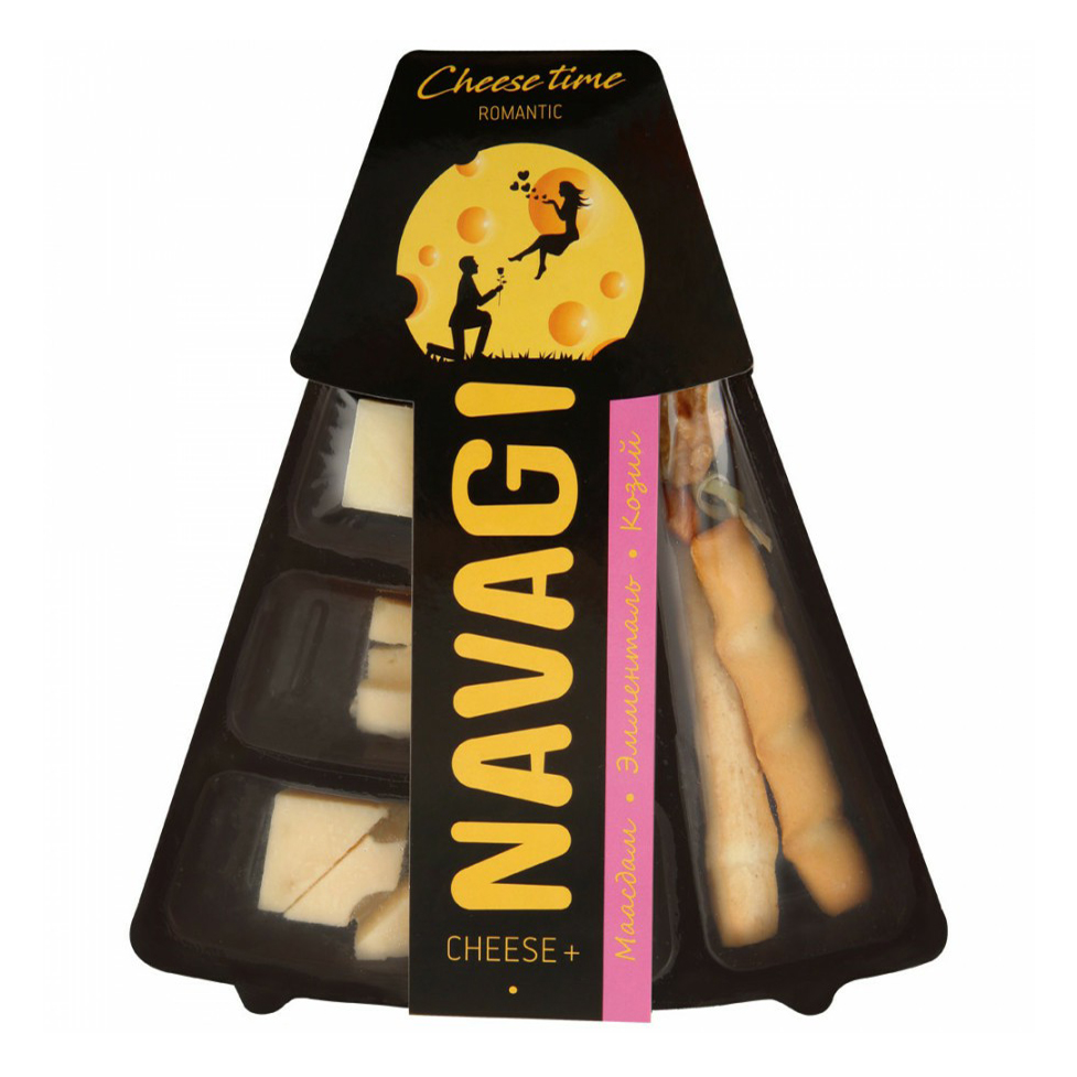 

Сырная тарелка Navagio Презент сырный Romantic 45% 100 г