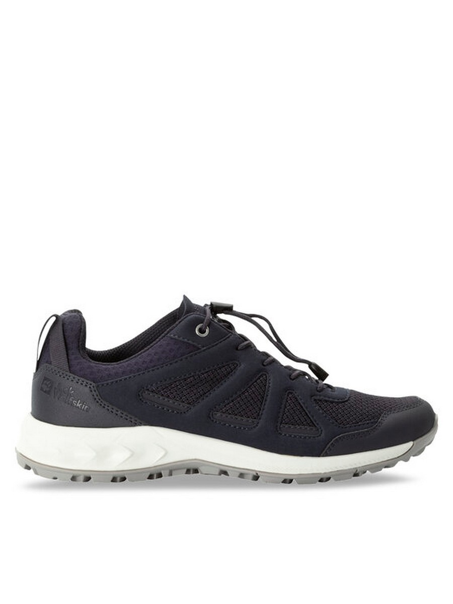 

Кроссовки женские Jack Wolfskin Woodland 2 Vent Low 4051291 серые 39.5 EU, Серый, Woodland 2 Vent Low 4051291
