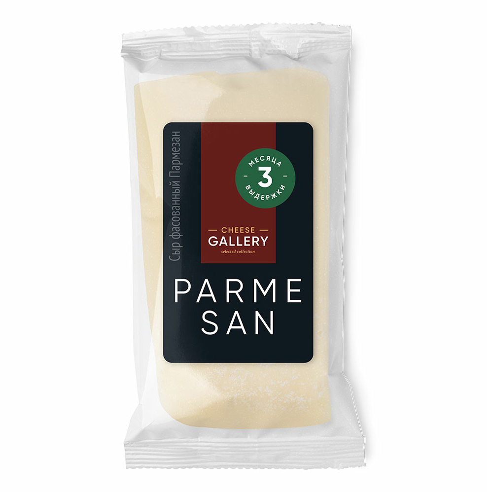 

Сыр твердый Cheese Gallery Пармезан выдержанный 3 месяца 32% 180 г