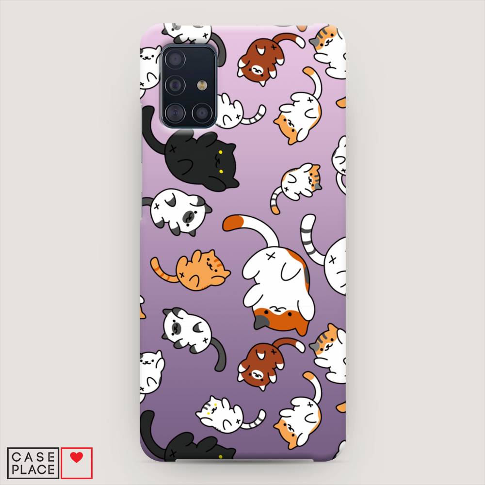 

Пластиковый чехол "Котопад" на Samsung Galaxy A51, 28920-5