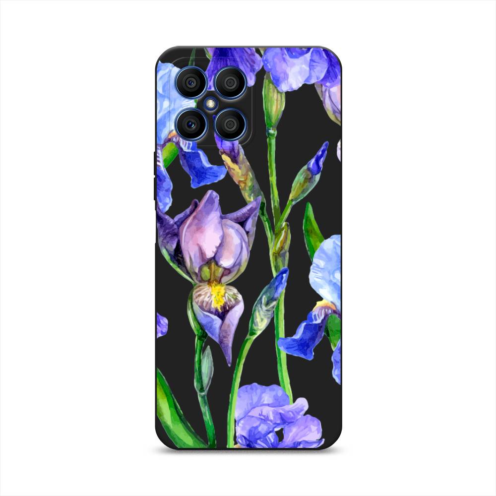 

Чехол Awog на Honor X8 "Синие ирисы", Фиолетовый;голубой;зеленый, 6107652-1