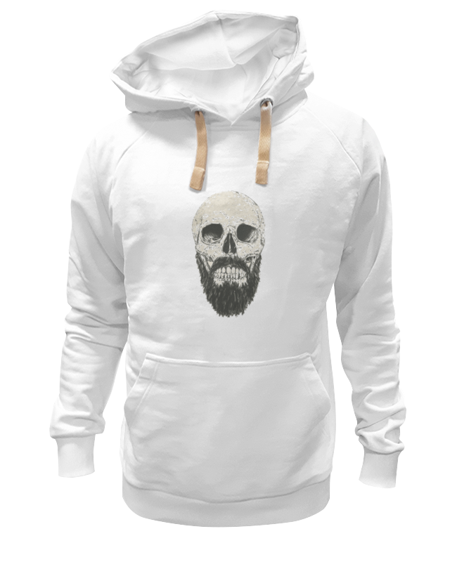 

Худи унисекс Printio Beard белое XL, Белый, Beard