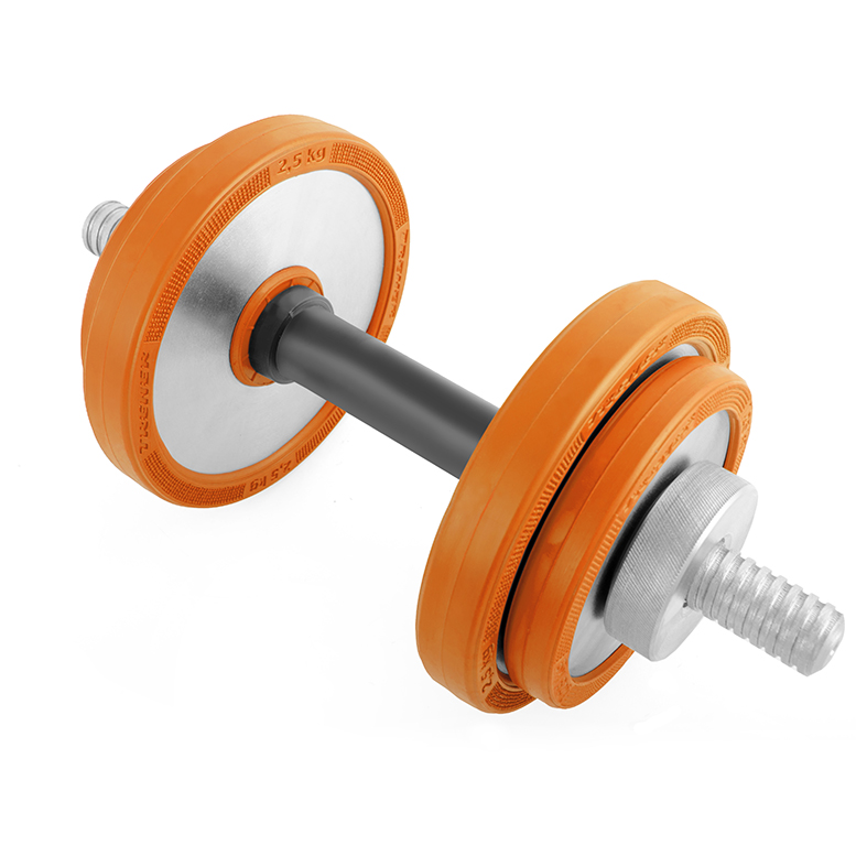 

Разборная гантель Flexter Trener 1 x 10 кг, оранжевый, Trener