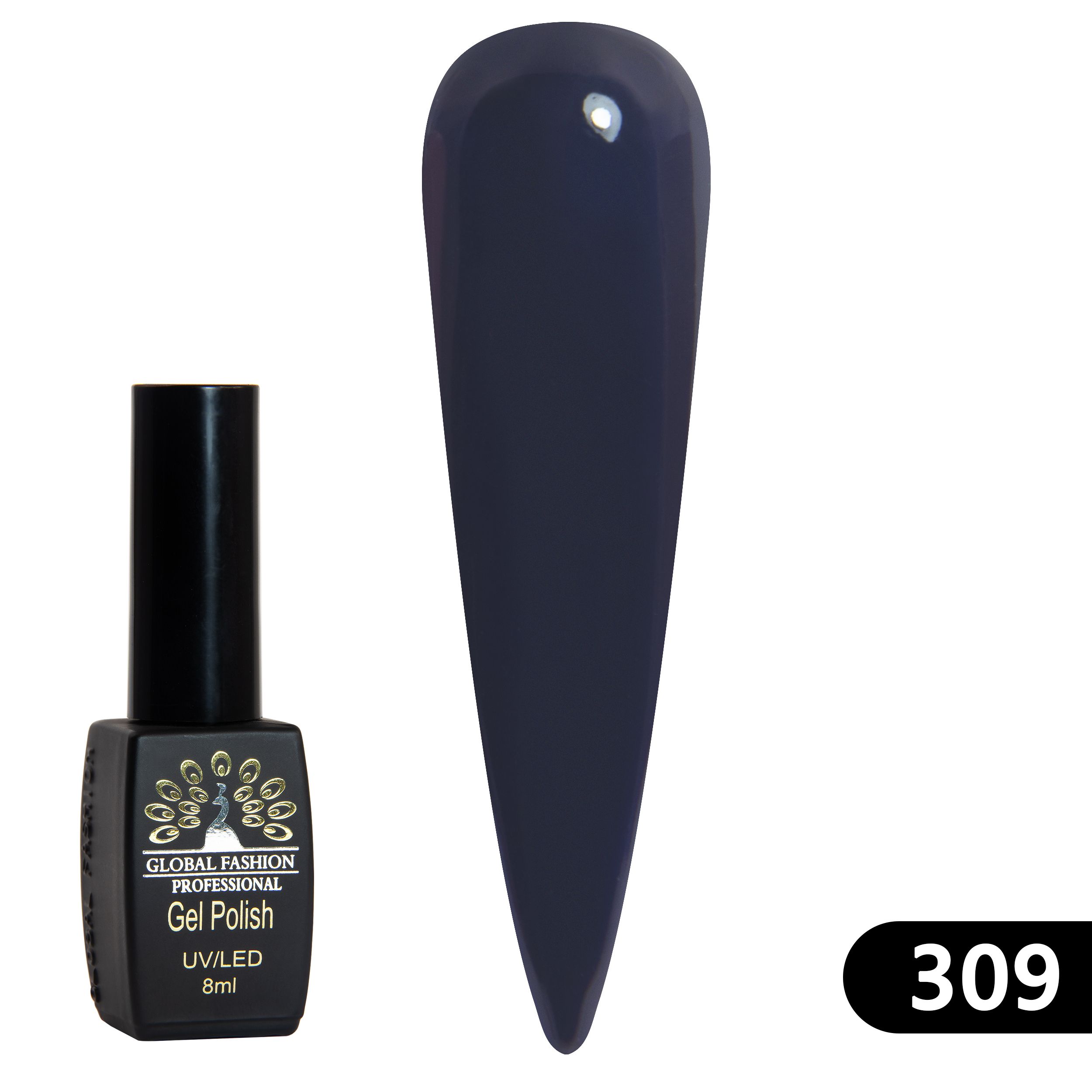 фото Гель-лак black elite 309 global fashion 8 мл