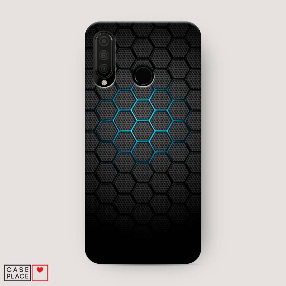 

Чехол Awog "Бирюзовые соты" для Honor 20 Lite 2020