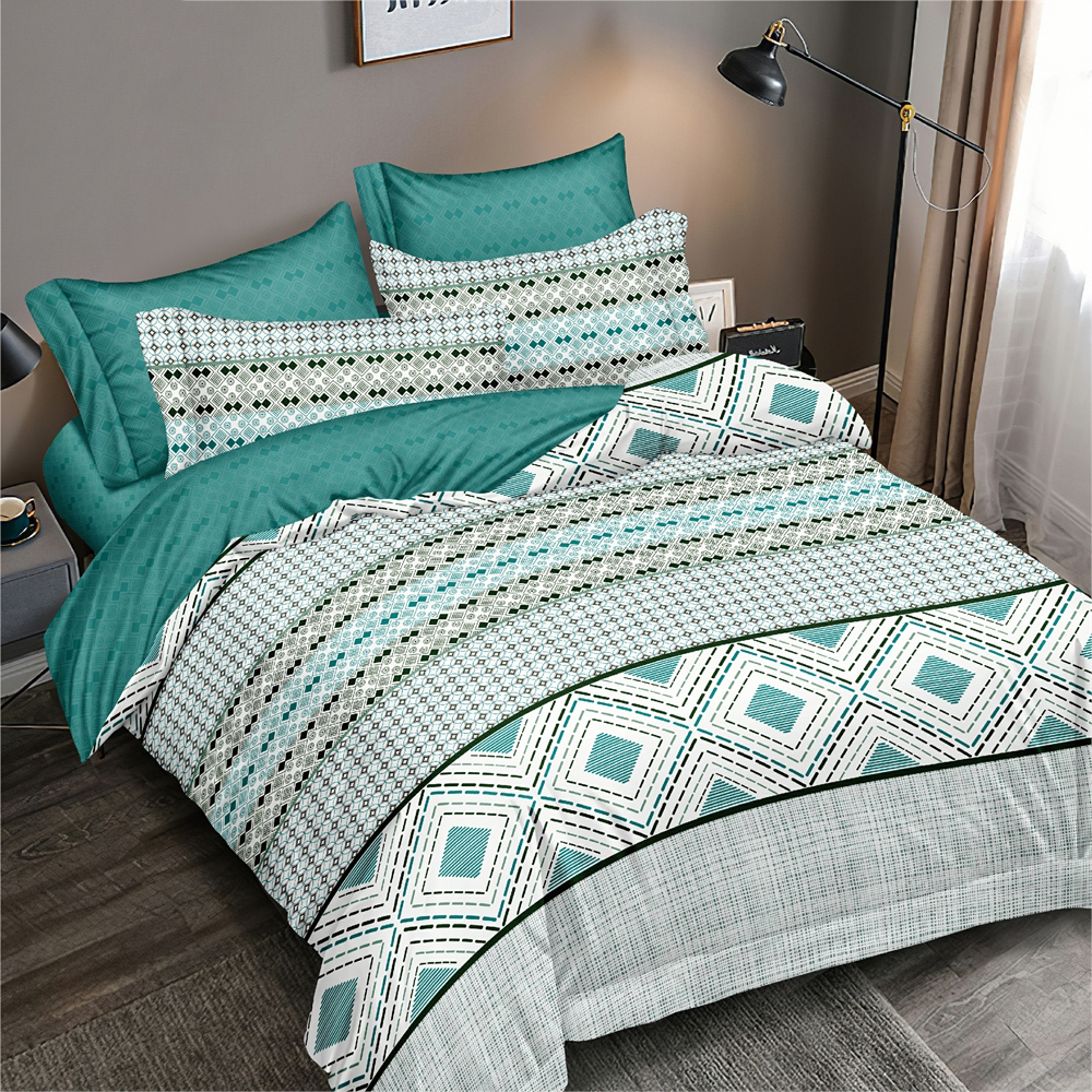 

Постельное белье Mercury Home Снежная мята 1.5 СП Поплин 2 наволочки 50x70, Снежная мята