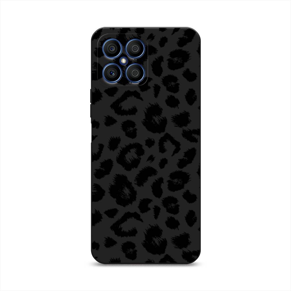 

Чехол Awog на Honor X8 "Окрас леопарда фон", Черный, 6107652-1