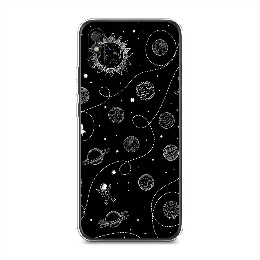 

Чехол Awog на Xiaomi Redmi 9A "В невесомости", Разноцветный, 38950-4