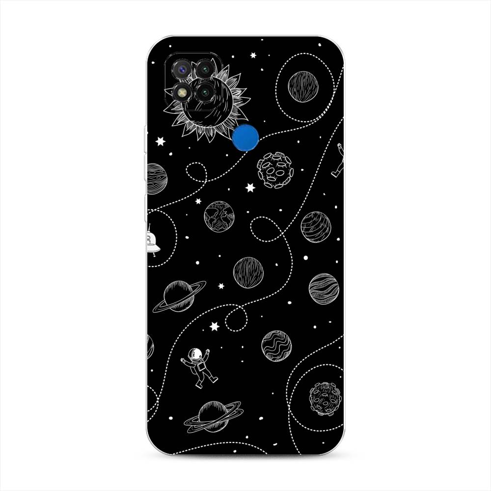 

Чехол Awog на Xiaomi Redmi 9C "В невесомости", Разноцветный, 39050-4